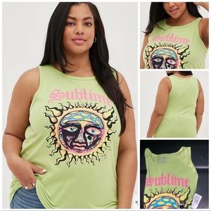 Torrid Sublime Classic Crew Tank Top, 3X